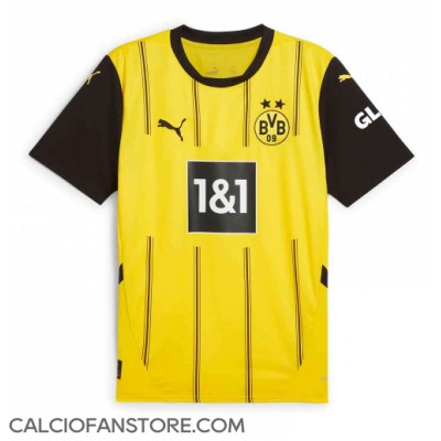 Maglia Calcio Borussia Dortmund Donyell Malen #21 Prima Divisa 2024-25 Manica Corta Maglia Calcio Borussia Dortmund Donyell Malen #21 Prima Divisa 2024-25 Manica Corta